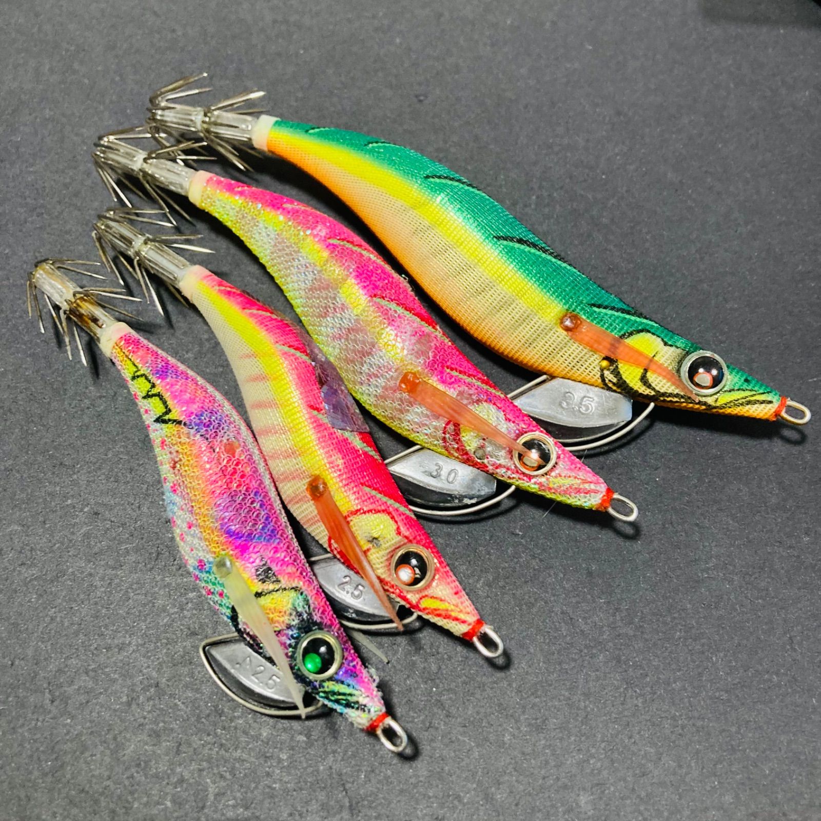 パタパタQ ラトル 2.5号 3号 3.5号 イージーQ エギ エギセット