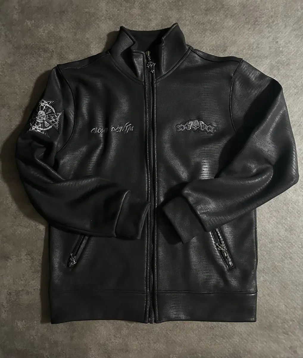 バイカー ムード 刺繍 デザインテープ ジャケット