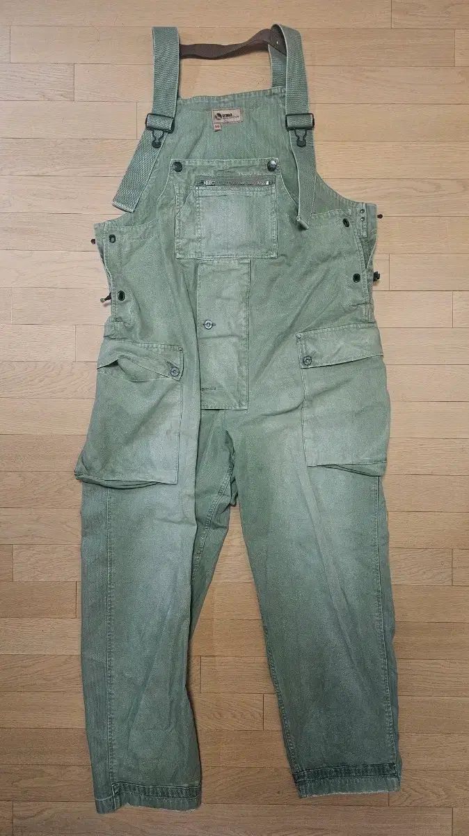 ナイジェル ケーボン ダンガリー フェイディド グリーン