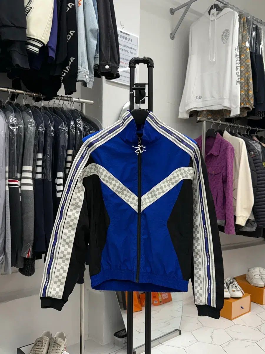 S ルイヴィトン ダミエ テクニカル トラック ジャケット