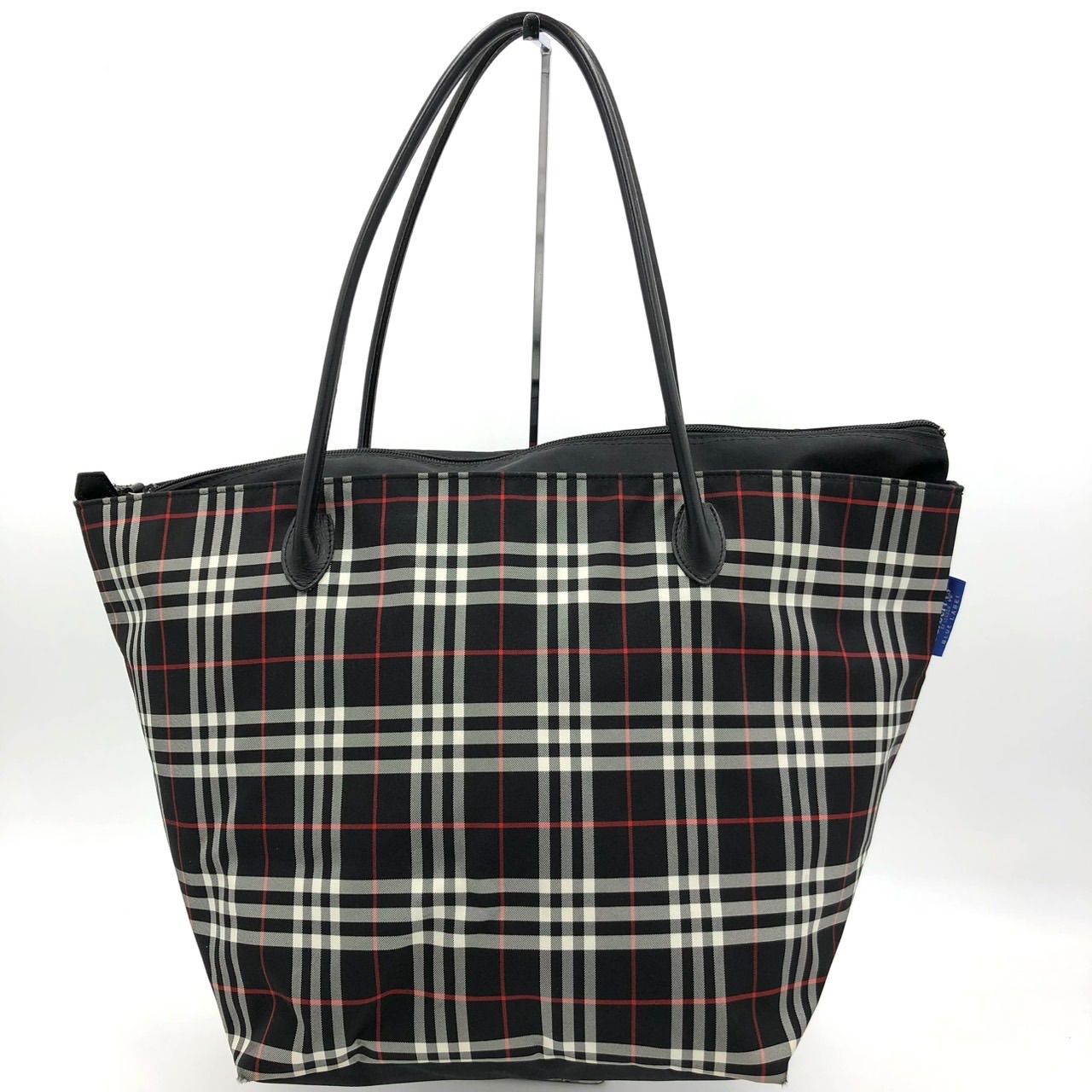 ☆美品☆ バーバリーブルーレーベル ノバチェック　大容量トートバッグ A4 BURBERRY BLUE LABEL ノバチェック トートバッグ A4 バーバリーブルー