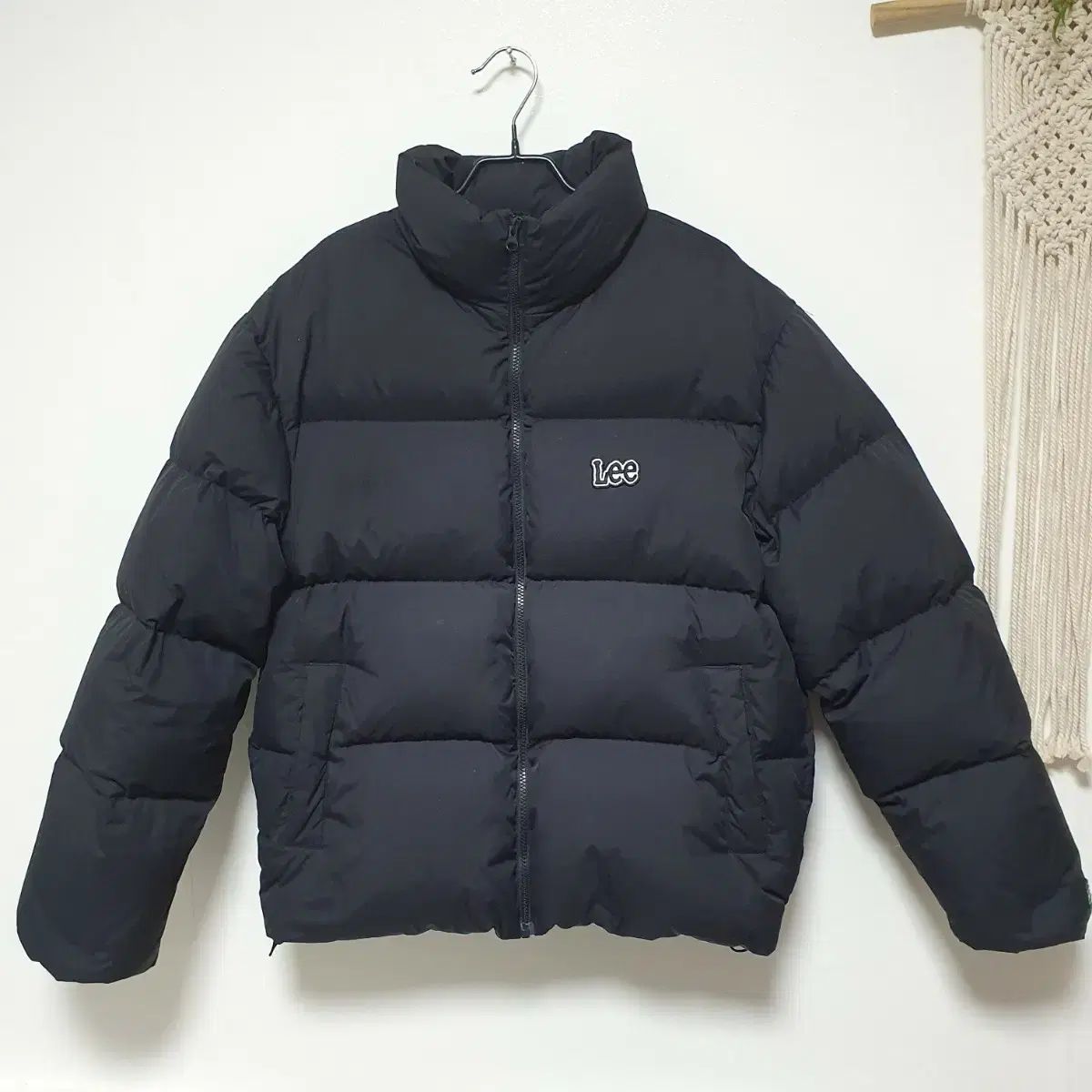 1回着用 Lee ダウンジャケット_完全完全 ぷっくり 厚手 L