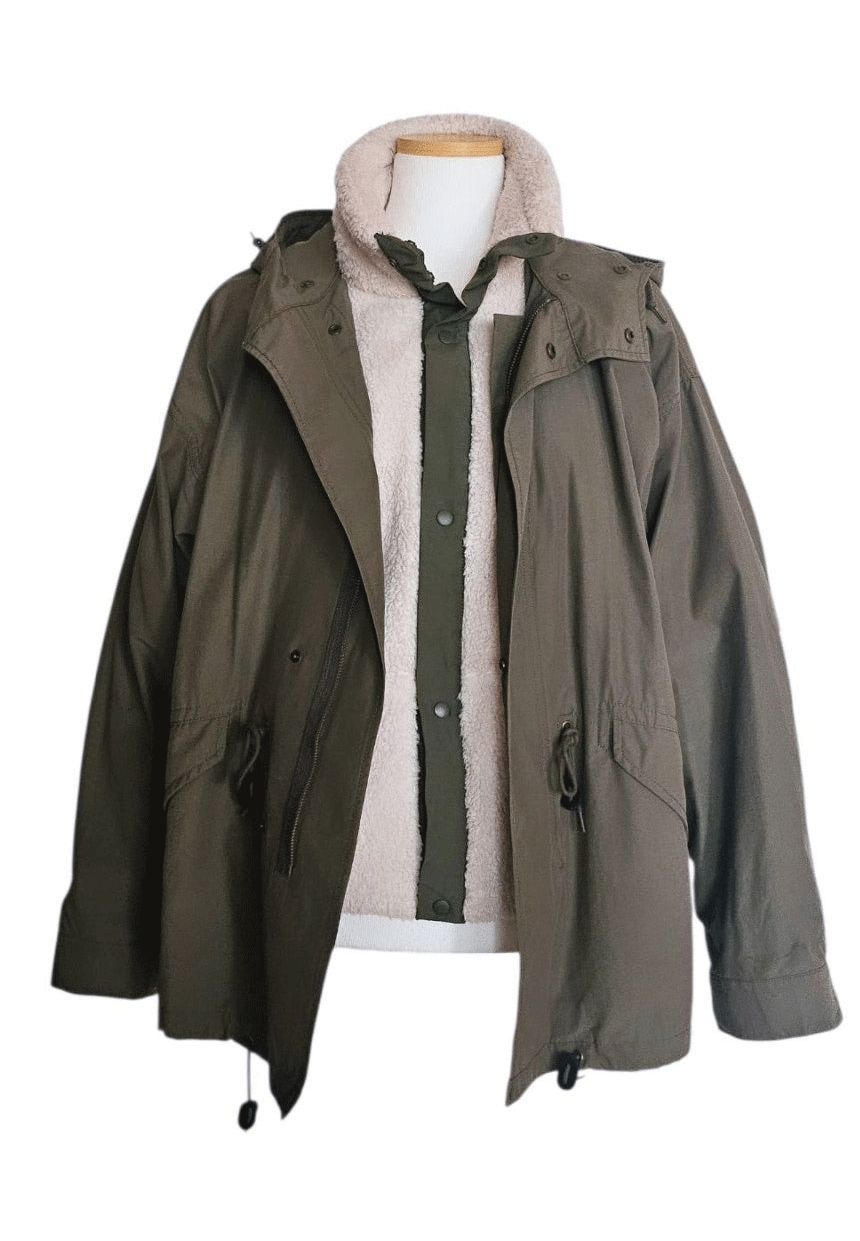 ニコアンド 2 way マウンテンパーカー アウター