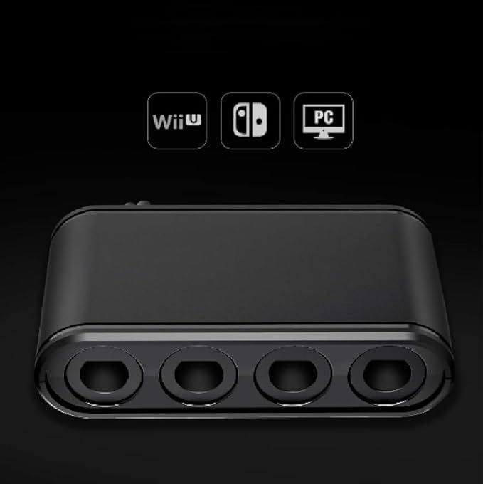 GCコントローラー接続タップ ゲームキューブコントローラー 変換
