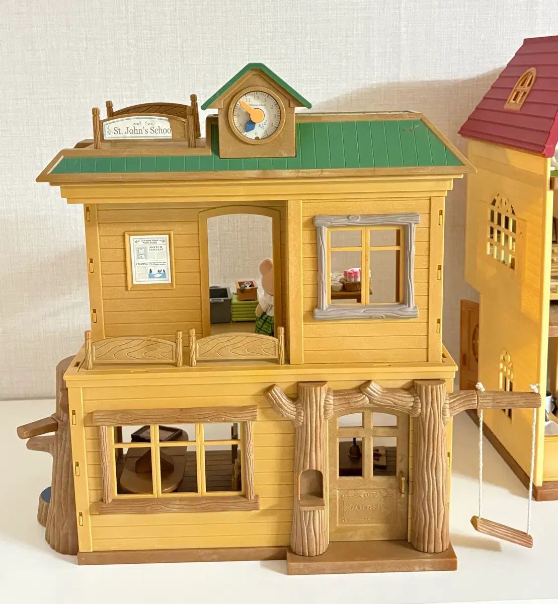 シルバニアファミリー オールドセントルイススクール スクール給食セット