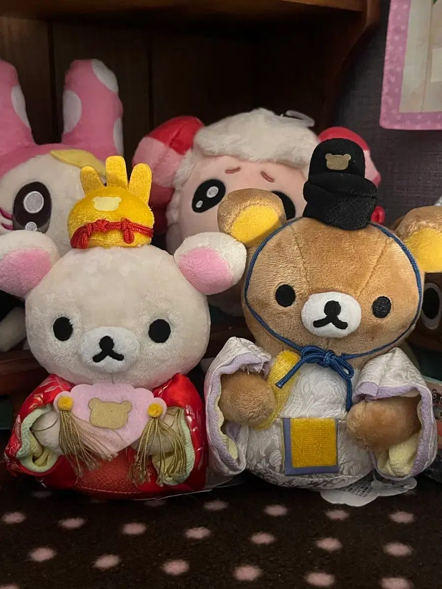 新郎新婦リラックマ着物バージョン