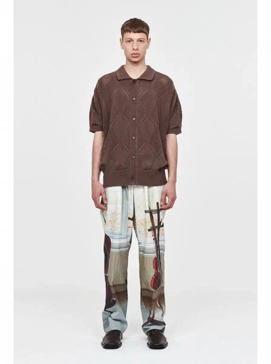 アフタープレイ リーフ クロシェ カーディガン