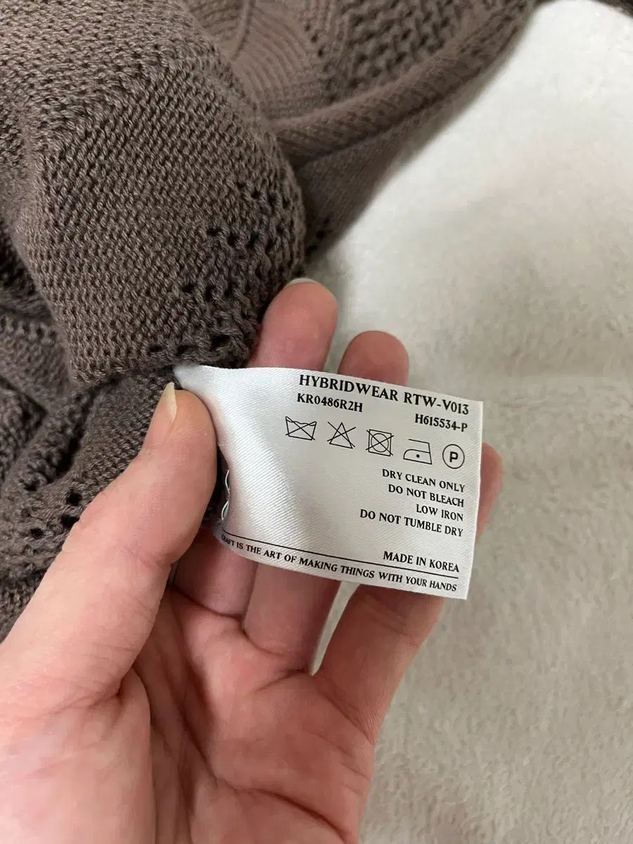  アフタープレイ リーフ クロシェ カーディガン カーディガン トップス