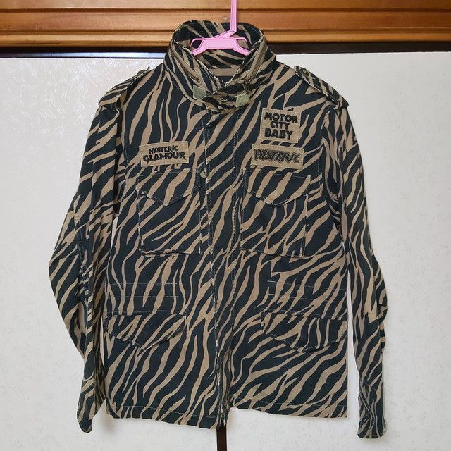 HYSTERIC GLAMOUR ヒステリックグラマー ヒスグラ ゼブラ柄 アニマル柄