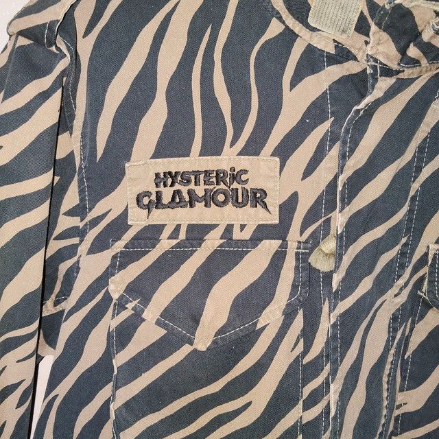 HYSTERIC GLAMOUR ヒステリックグラマー ヒスグラ ゼブラ柄 アニマル柄