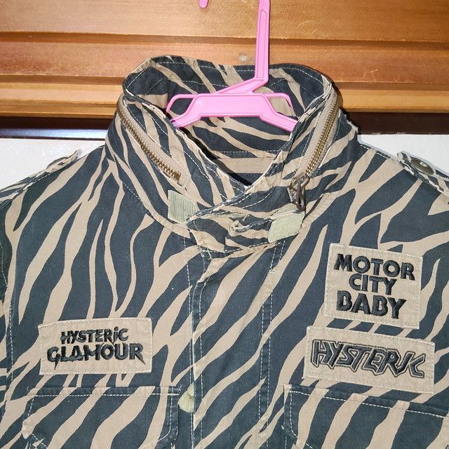 HYSTERIC GLAMOUR ヒステリックグラマー ヒスグラ ゼブラ柄 アニマル柄