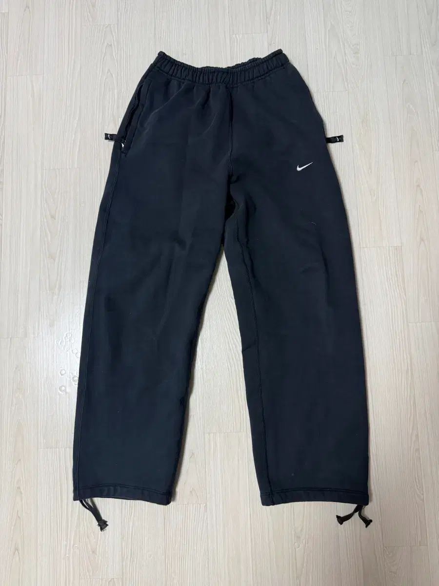 NIKE NSW スウッシュ オープン フリース パンツ ブラックS 9万