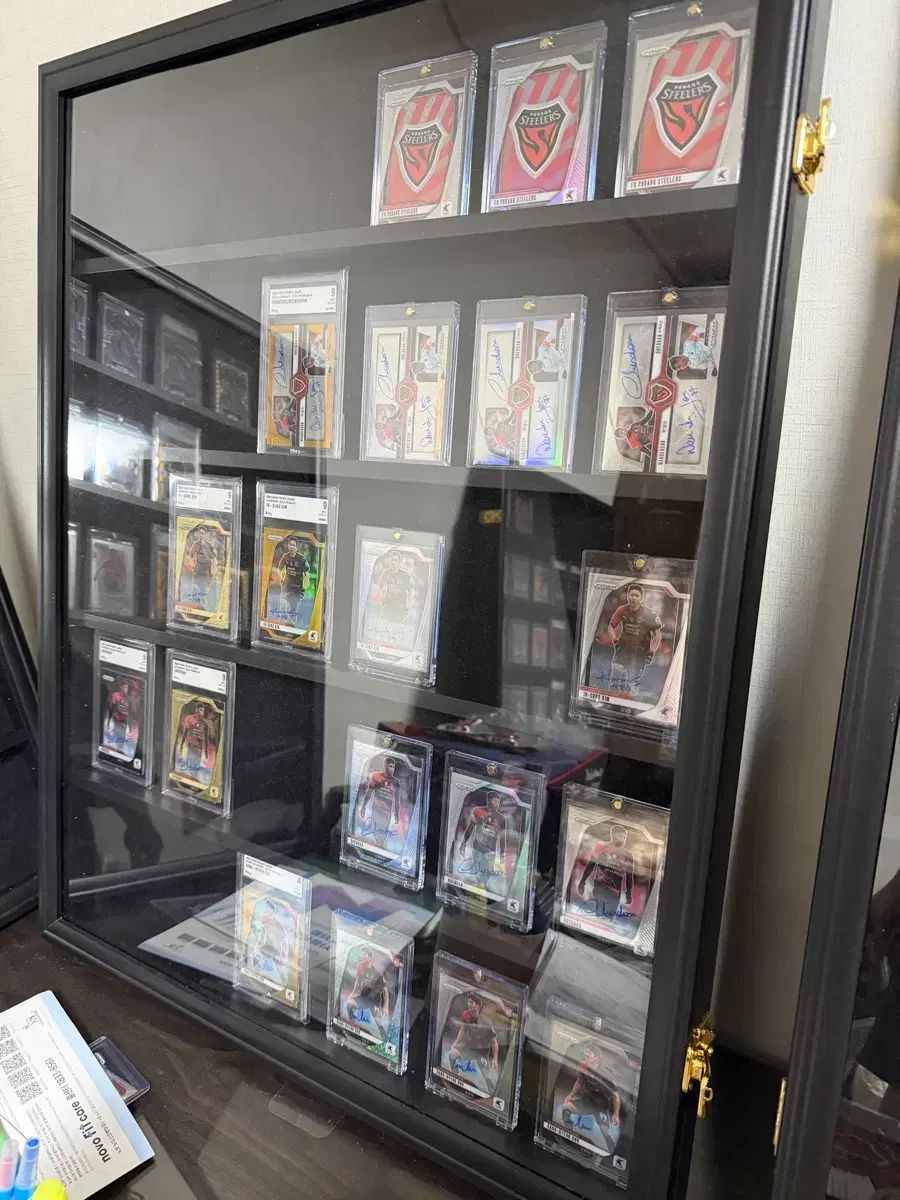 カードシェル 大型 額縁 5 x 7 サッカー 野球 級 カード 展示用