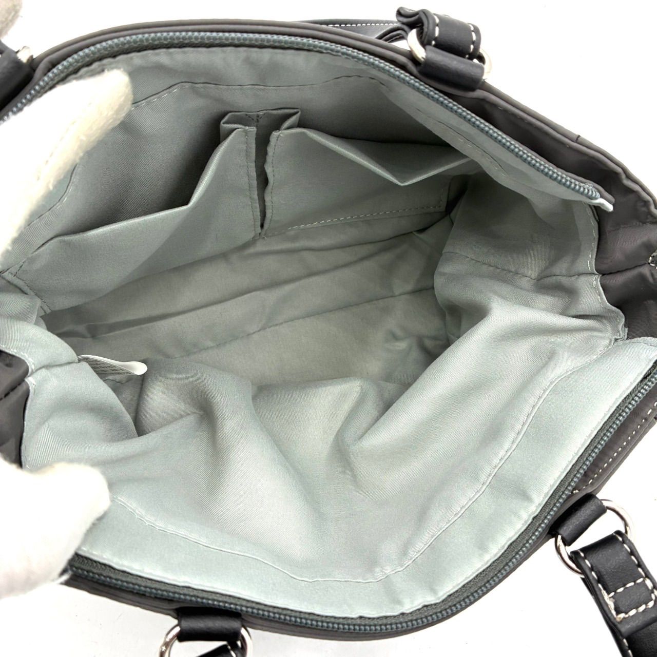 未使用に近い】クロコダイル 2way トートバッグ ショルダーバッグ