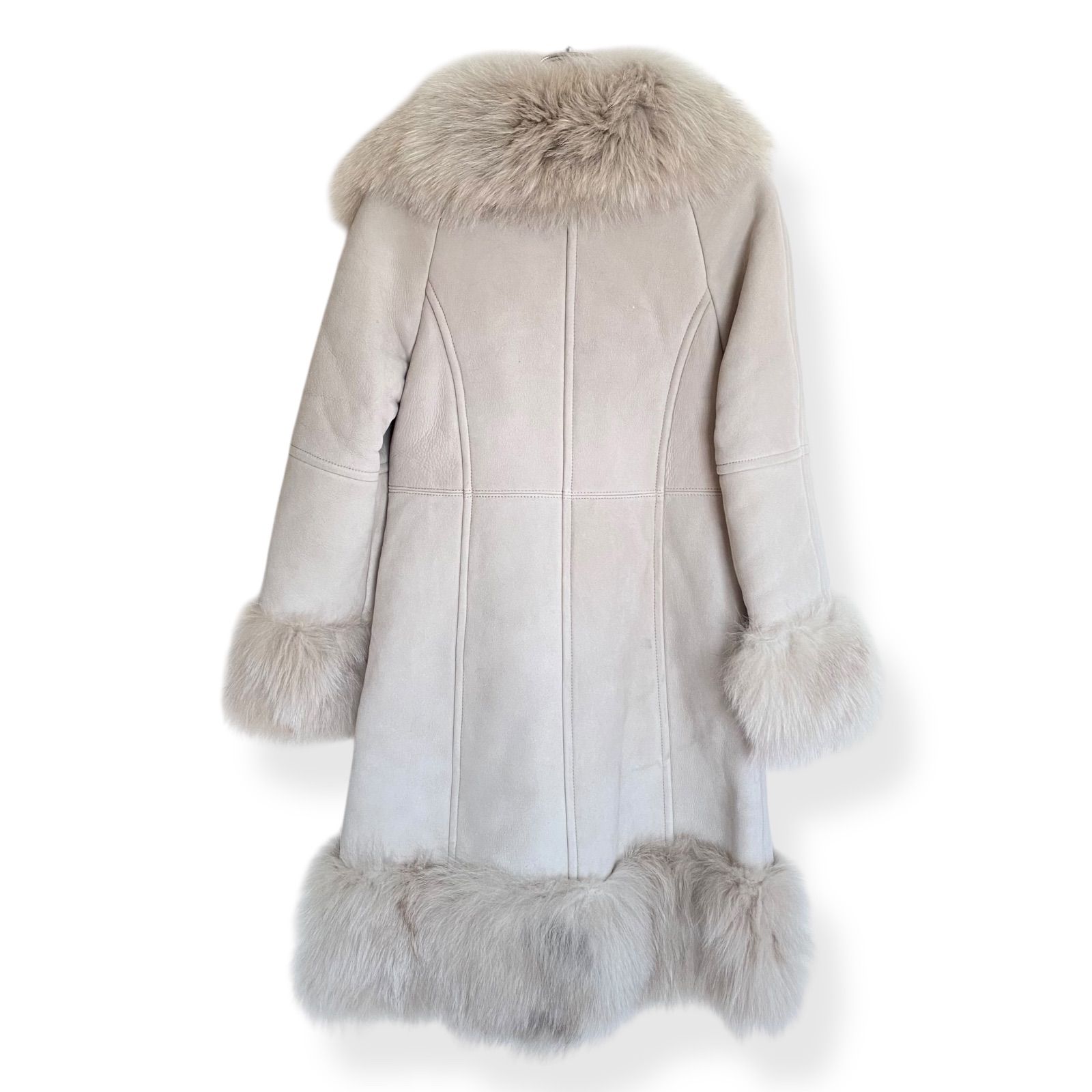 GRACE CONTINENTAL グレースコンチネンタル グレージュ ムートンコート