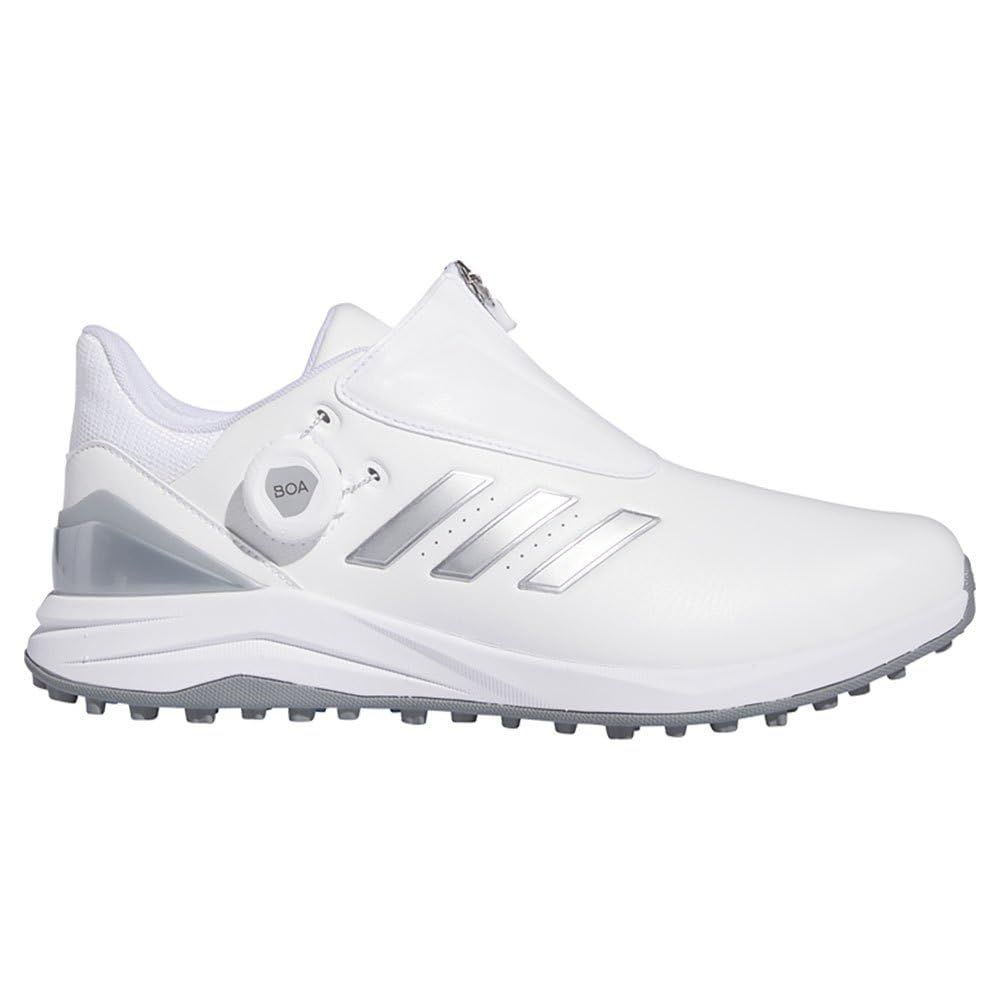 アディダスゴルフ ゴルフシューズ ソーラーモーション ボア 24 メンズ フットウェアホワイト シルバーメタリック ブルーバースト 26.5 cm 3 E Free Size