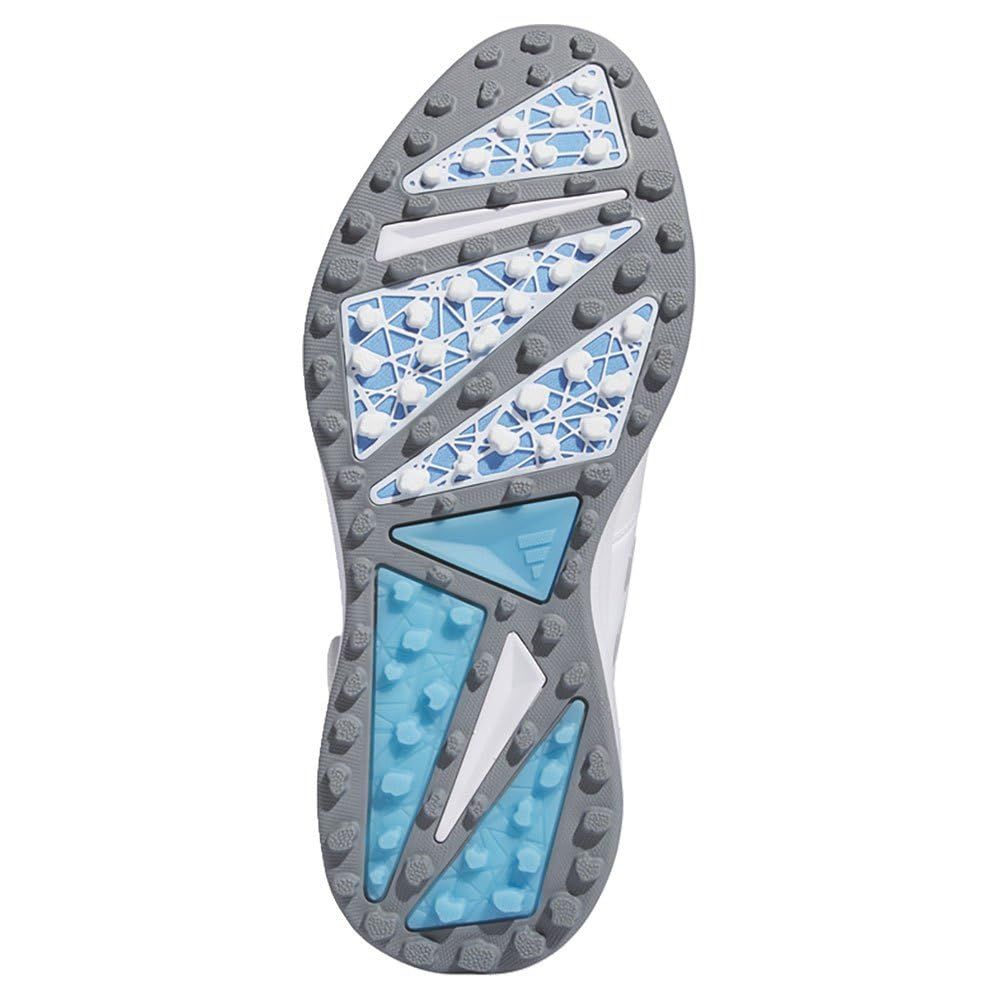 アディダスゴルフ ゴルフシューズ ソーラーモーション ボア 24 メンズ フットウェアホワイト シルバーメタリック ブルーバースト 26.5 cm 3 E Free Size