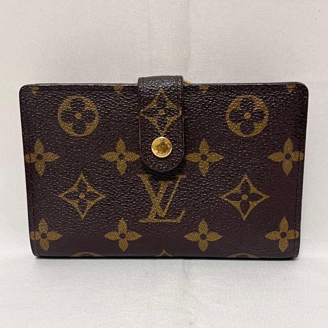 Louis Vuitton ルイヴィトン ポルトフォイユ ヴィエノワ 二つ折り財布 がま口 M 61674