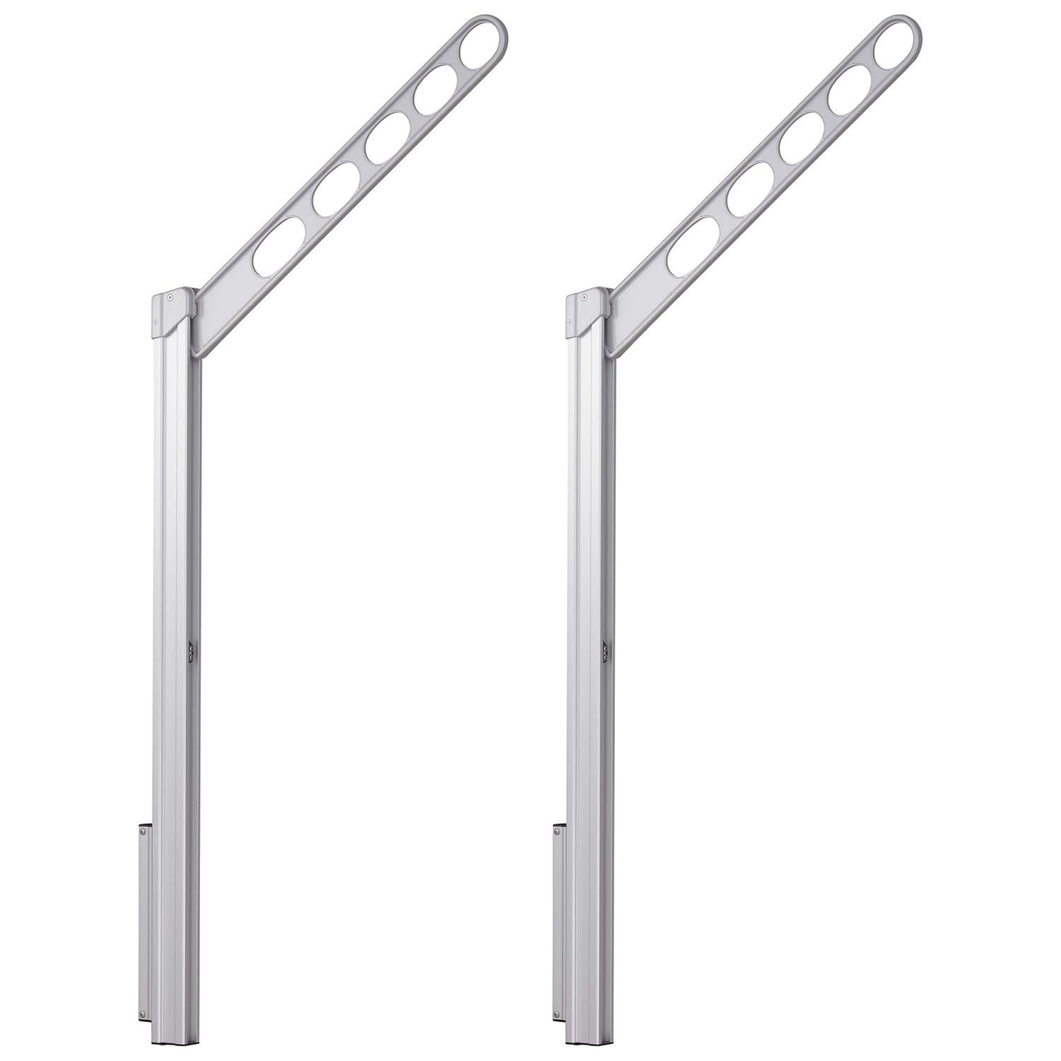 川口技研 腰壁用物干し ホスクリーン GPL-55-S シルバー 2本1組