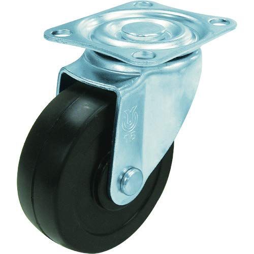 TRUSCO トラスコ TYSシリーズ 自在 ゴム車50 mm TYS-50 × 20