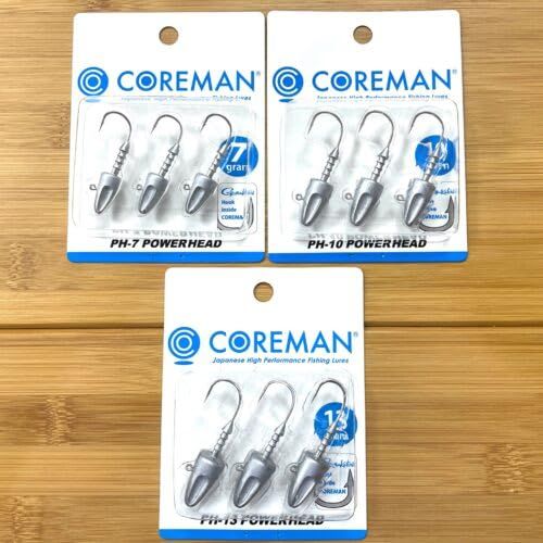 コアマン Coreman パワーヘッド PH 7 g|10 g|13 g ジグヘッド