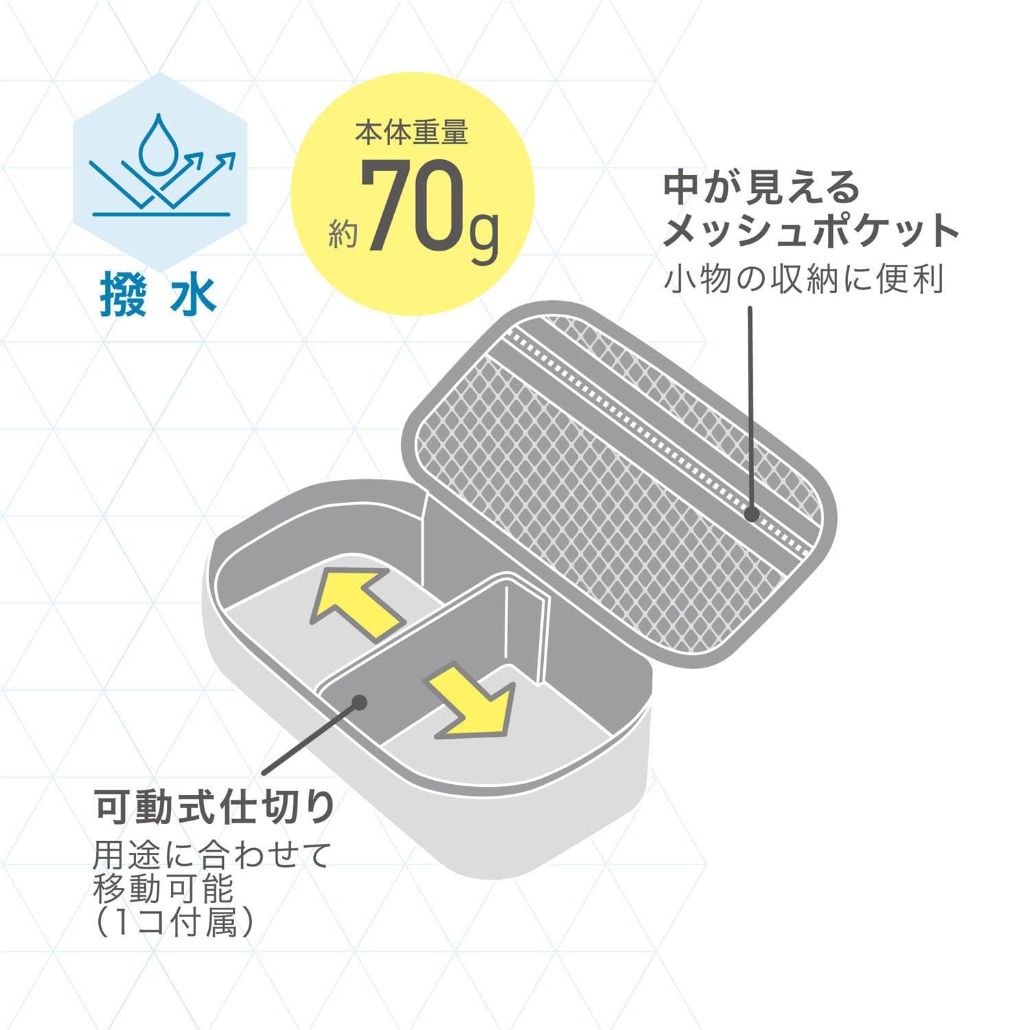 クツワ ボックスポーチ トラスエアー
