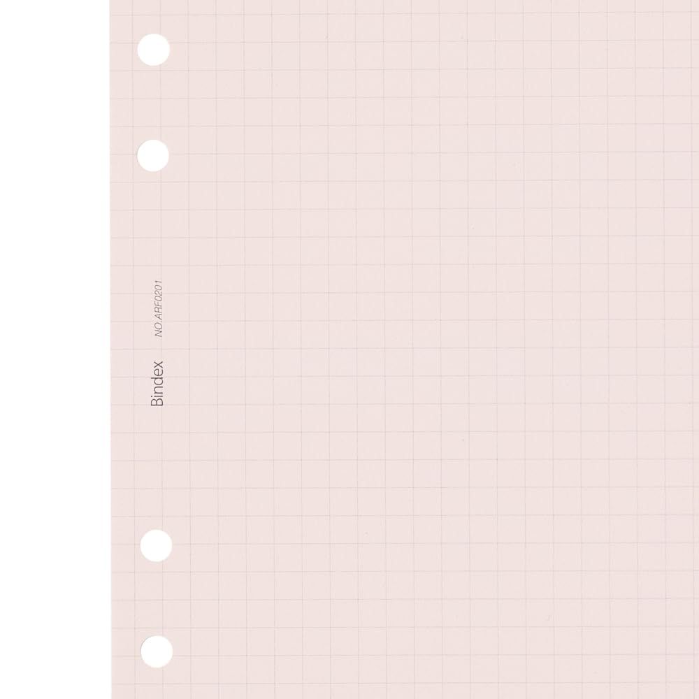  能率 バインデックス システム手帳 リフィル カラフルノート 方眼 A 5 6穴 ARF 0201 その他 文房具 事務用品