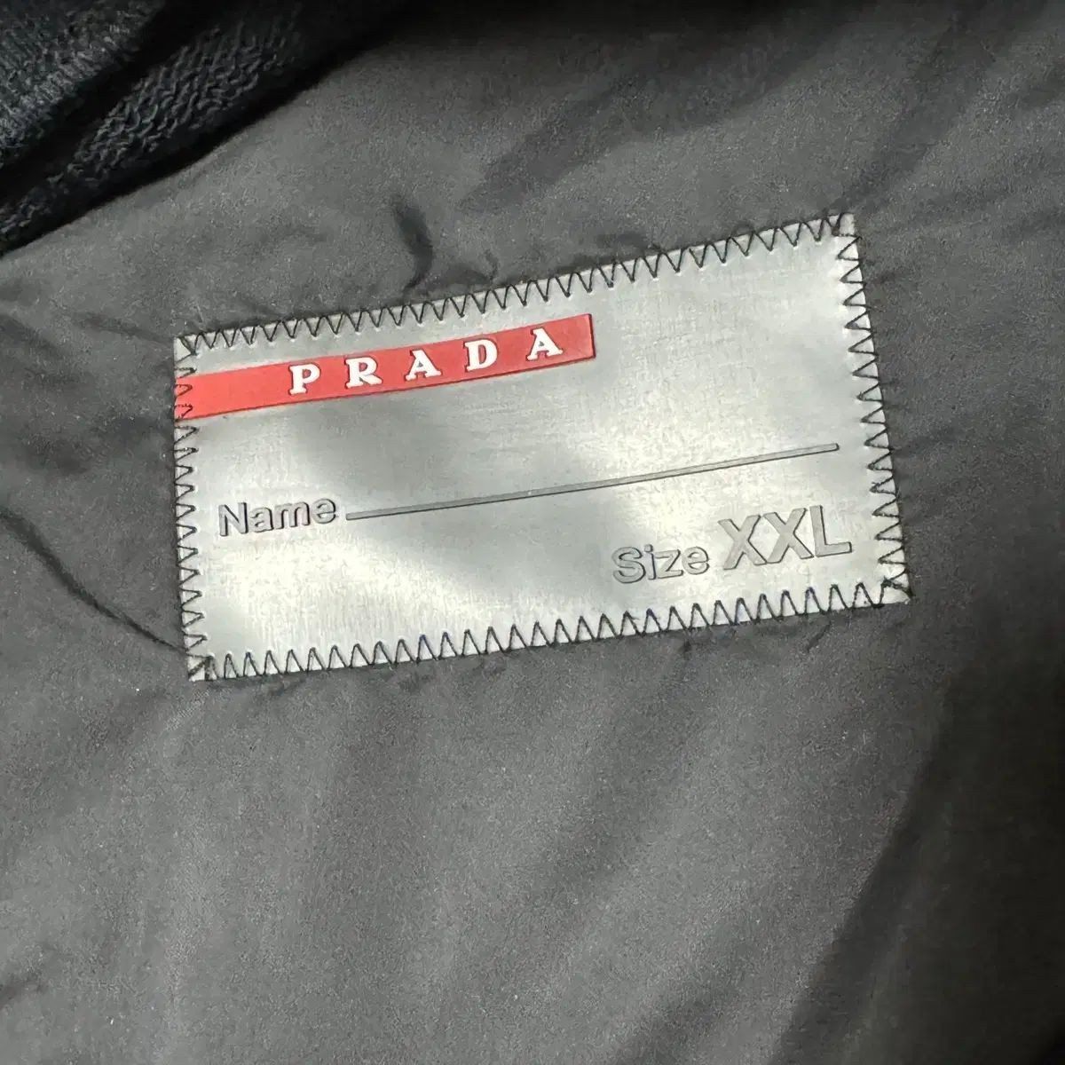 プラダ スポーツ ナイロン コットン ハイブリッド ジャケット XXL ボトムス テーラードジャケット 