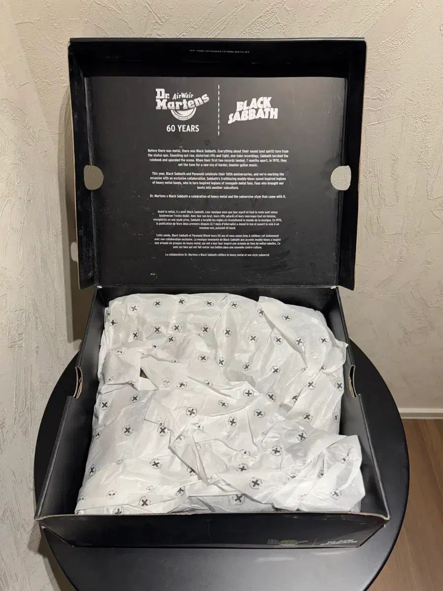  DR. MARTENS ドクターマーチン 1460 X ブラックサバス 270 UK 8 その他 ブーツ 革靴