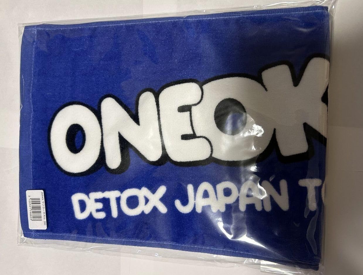 【新品未使用】ワンオク☆タオル☆ブルー ワンオクロック ワンオク 2025 DETOX JAPAN グッズ タオル マフラー