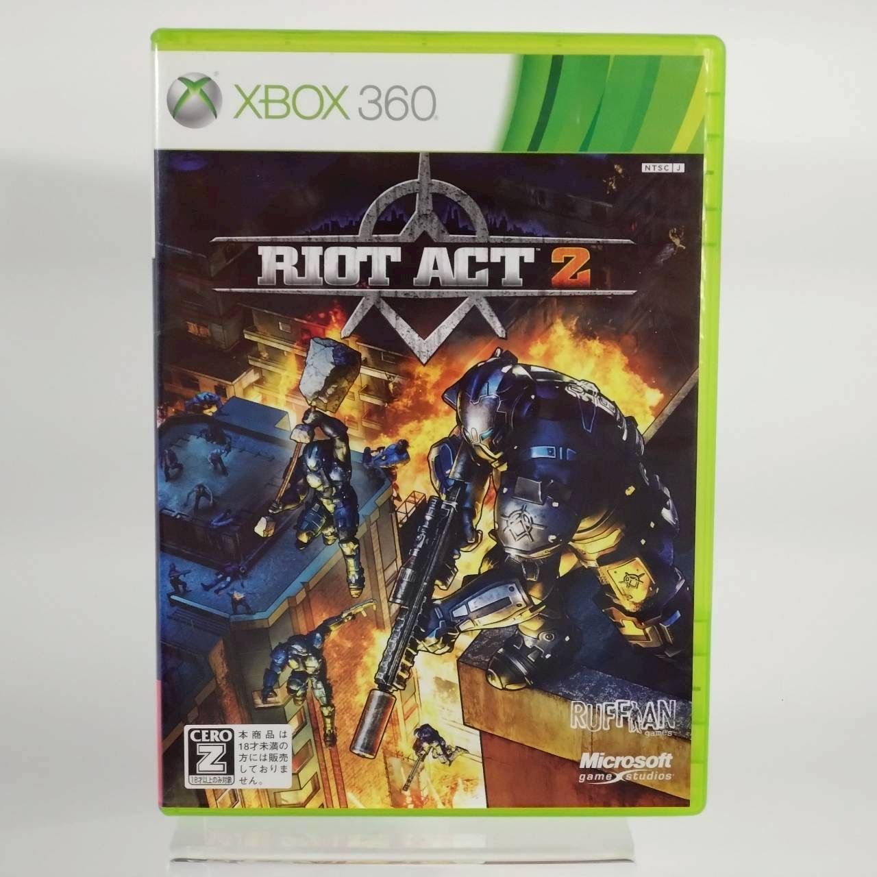 Xbox 360用ゲームソフト『ライオットアクト2 (RIOT ACT 2)』 - メルカリ