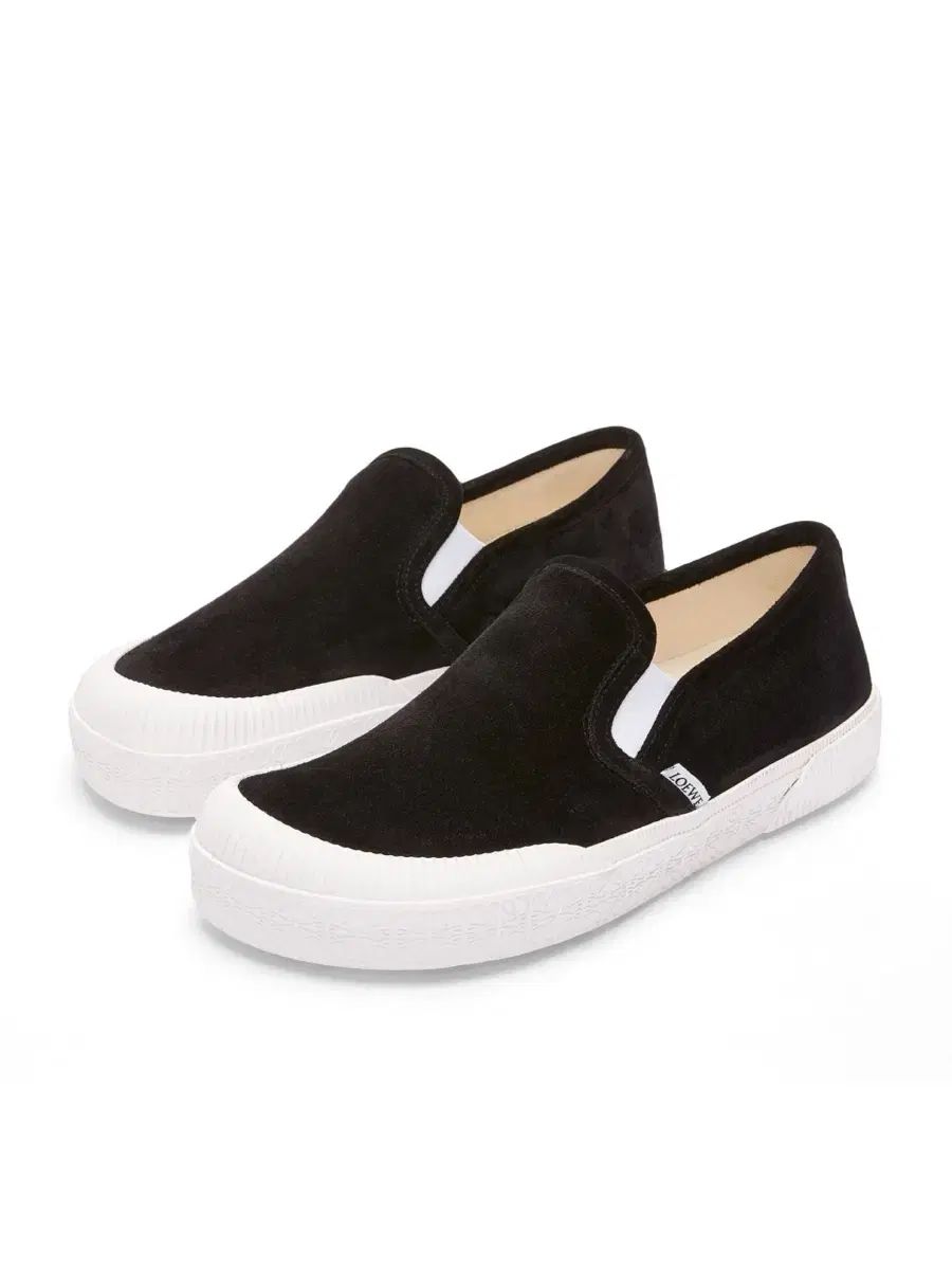 LOEWE ロエベ テラ スウェード スリッポン スニーカー ブラック