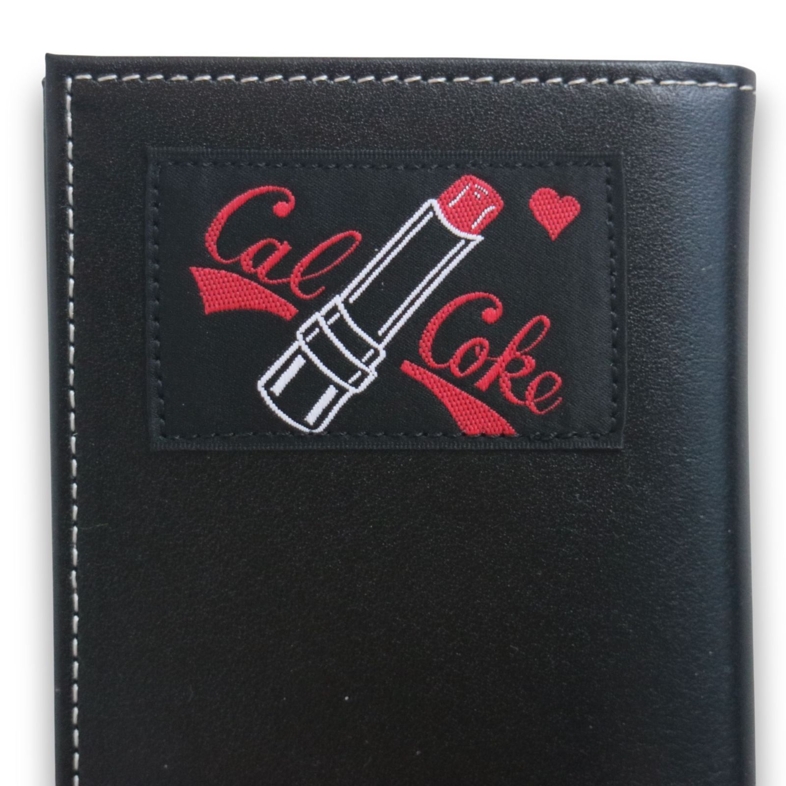 リップタグ財布 ホワイトステッチ CAL0070 CAL-COKE ロカビリー
