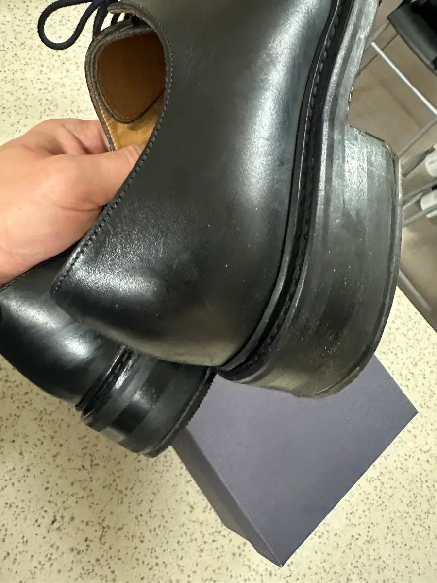  Berwick バーウィック 5341 マットブラック サイズ260 ローファー ブーツ 革靴