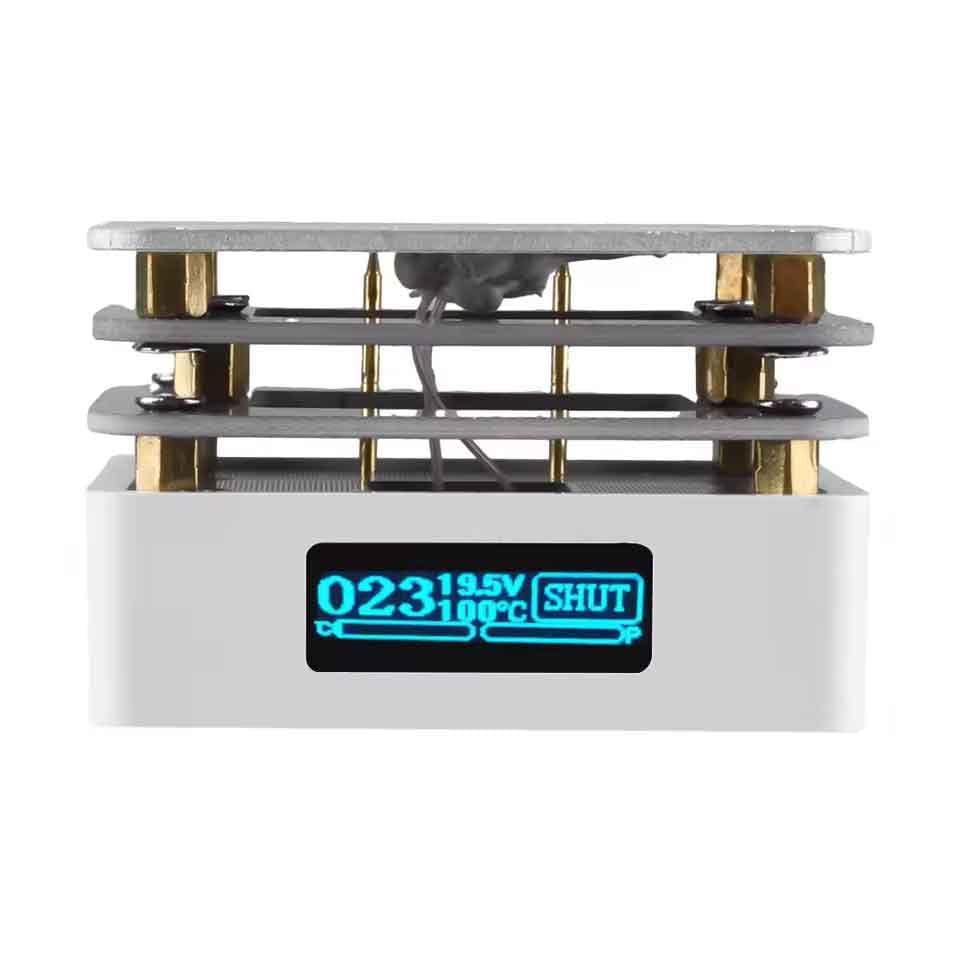 zmart タイプC ミニホット プレートPCB SMDボード はんだ付け プレート調節 な 一定温度 加熱ツール 予熱ステーション 修理ツール リワークステーション PCB修理 基板加熱 ヒートプレート SMDリワーク 表面実装 温度制御