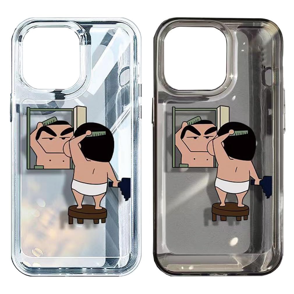 クレヨンしんちゃん iPhone 12 用 ケース スマホケース ?用 全機種対応 黄ばみにくい TPU 透明 すり傷防止 指紋防止 耐衝撃 携帯保護カバー 薄型 ソフト 軽量