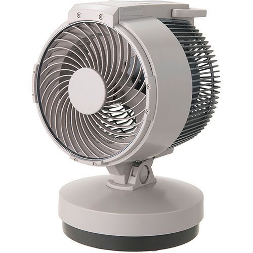 コイズミ KOIZUMI KCF-1523-H グレー コードレスマルチファン