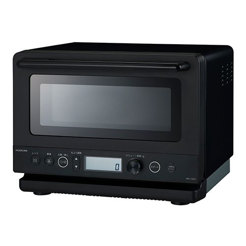 コイズミ KOIZUMI KRD-183 D|K ブラック 土鍋付き電子レンジ 18 L