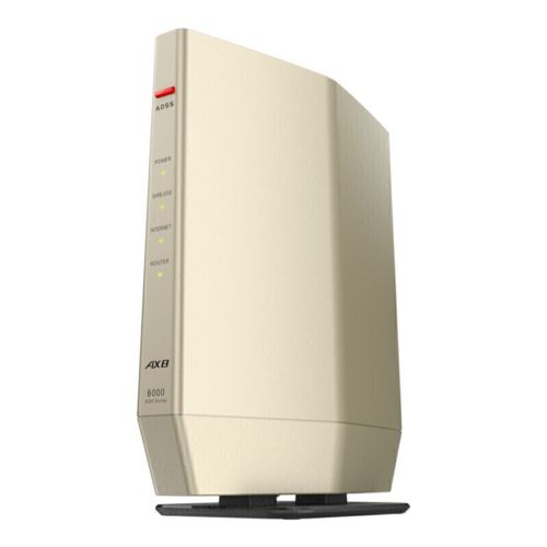 バッファロー BUFFALO WSR- -CG シャンパンゴールド Wi-Fi 6 4803 1147 Mbps IPv OFDMA対応 Wi-Fiルーター AirStation