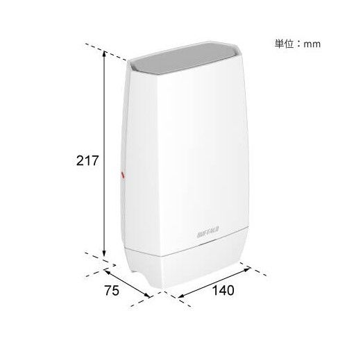 バッファロー BUFFALO WNR- |2 S Wi-Fi 6 E 対応 無線LANルーター EasyMesペアリング済みセットモデル
