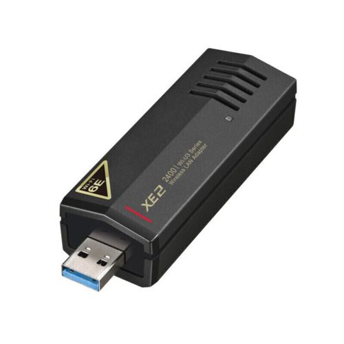 バッファロー(BUFFALO) WI-U3-2400XE2 Wi-Fi 6E 11ax 対応 USBアダプター