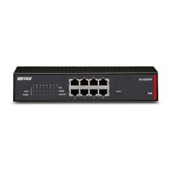 バッファロー BUFFALO BS-GS 2008 P Gigaスイッチ 8ポート ネットワークハブ