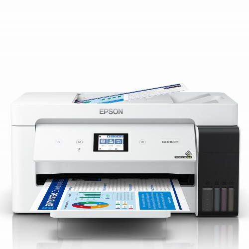 エプソン EPSON エコタンク搭載モデル EW-M 5610 FT インクジェット複合機FAX付 A 3プリント|A 4スキャン