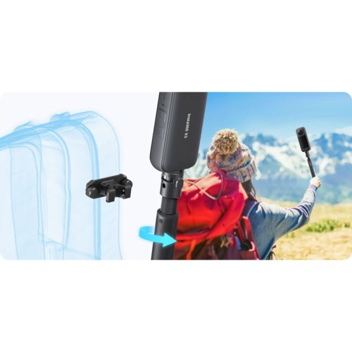 マグネット式自撮り棒ホルスター