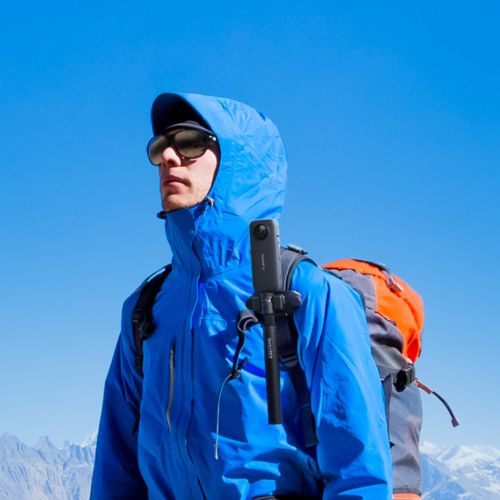 マグネット式自撮り棒ホルスター