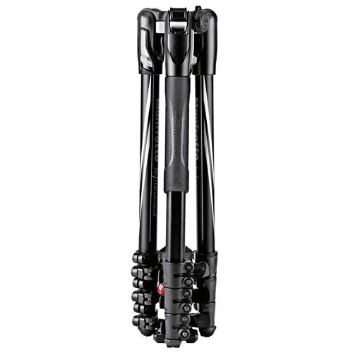 マンフロット Manfrotto -BH ブラック|シルバー Befree Advanced アルミニウムL三脚キット
