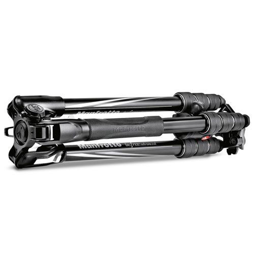マンフロット Manfrotto -BH ブラック|シルバー Befree Advanced アルミニウムT三脚キット