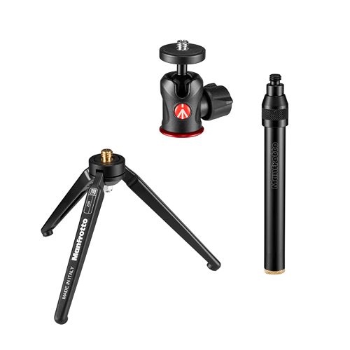 マンフロット Manfrotto -1 テーブルトップ三脚キット MH 492-BH付き