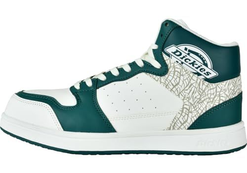 Dickies メンズ スニーカー ミドルカットモデル 軽量 衝撃吸収 鋼製先芯 耐油底 D 3318 セーフティースニーカーミドル安全靴 ff 83171 a