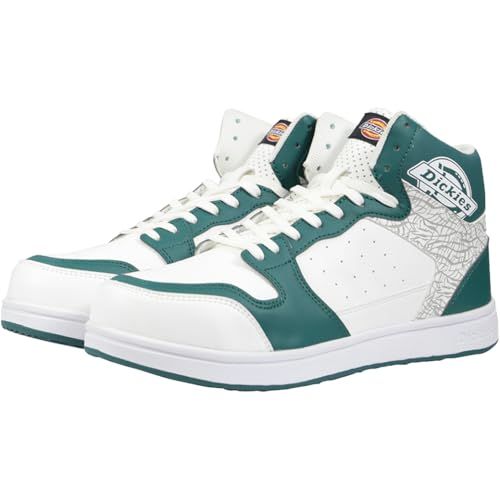 Dickies メンズ スニーカー ミドルカットモデル 軽量 衝撃吸収 鋼製先芯 耐油底 D-3318 セーフティースニーカーミドル安全靴 ff 83171 a